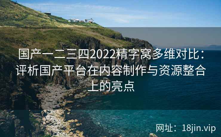 国产一二三四2022精字窝多维对比：评析国产平台在内容制作与资源整合上的亮点