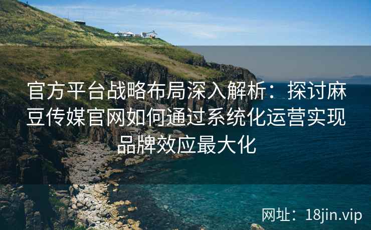 官方平台战略布局深入解析：探讨麻豆传媒官网如何通过系统化运营实现品牌效应最大化